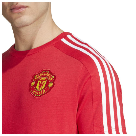 Adidas Ανδρική κοντομάνικη μπλούζα Manchester United DNA Tee Adidas Ανδρική κοντομάνικη μπλούζα Manchester United DNA Tee